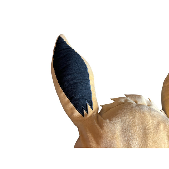 Giant Pokemon Eevee Plush Face Throw Pillow 12in - Picture 4 of 10